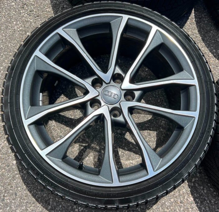 4 JANTES D'HIVER EN ALUMINIUM 19" ORIGINALES AUDI A4 S4 8W B9 8W0601025BF – Image 5