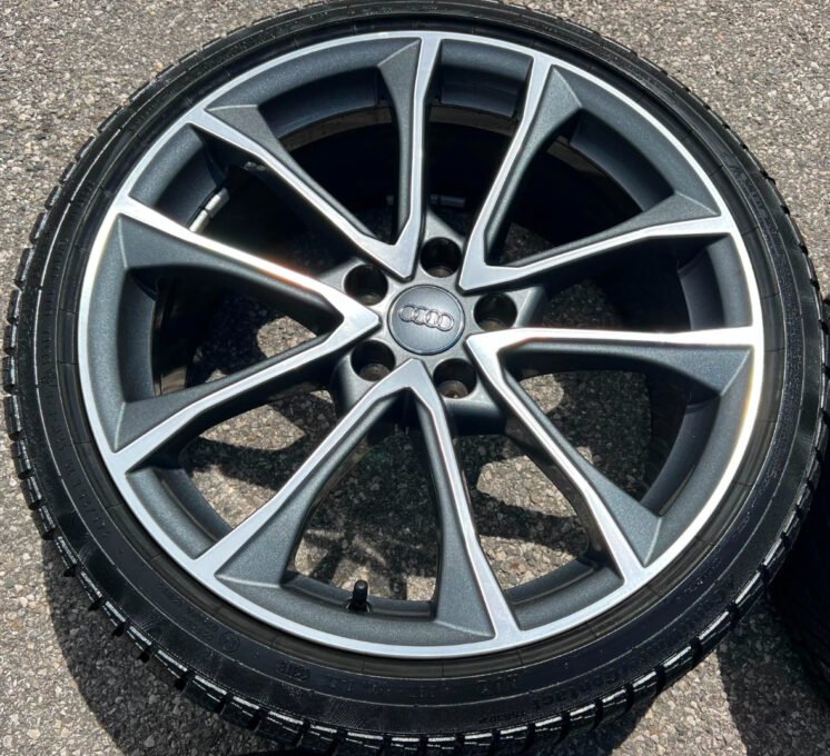 4 JANTES D'HIVER EN ALUMINIUM 19" ORIGINALES AUDI A4 S4 8W B9 8W0601025BF – Image 6