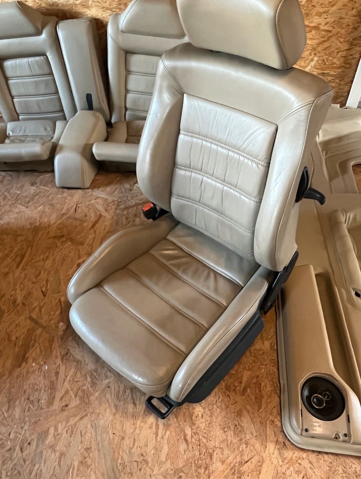 Intérieur cuir beige VW Corrado – Image 3
