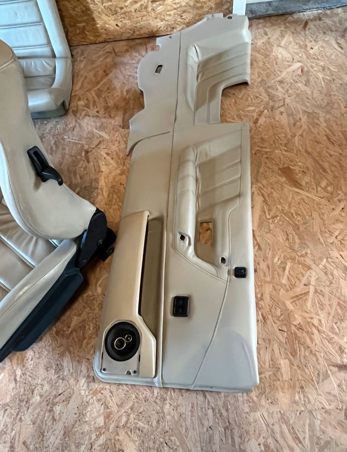 Intérieur cuir beige VW Corrado – Image 5